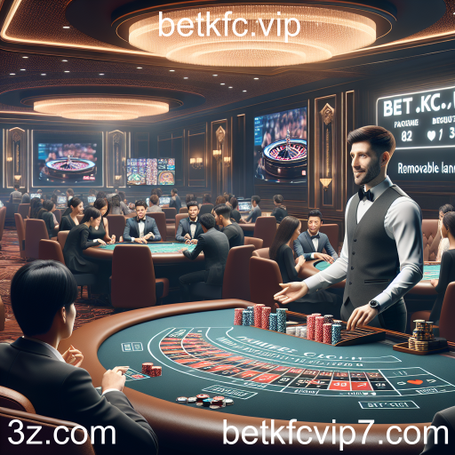 A Experiência Imersiva do Cassino Ao Vivo no betkfc.vip